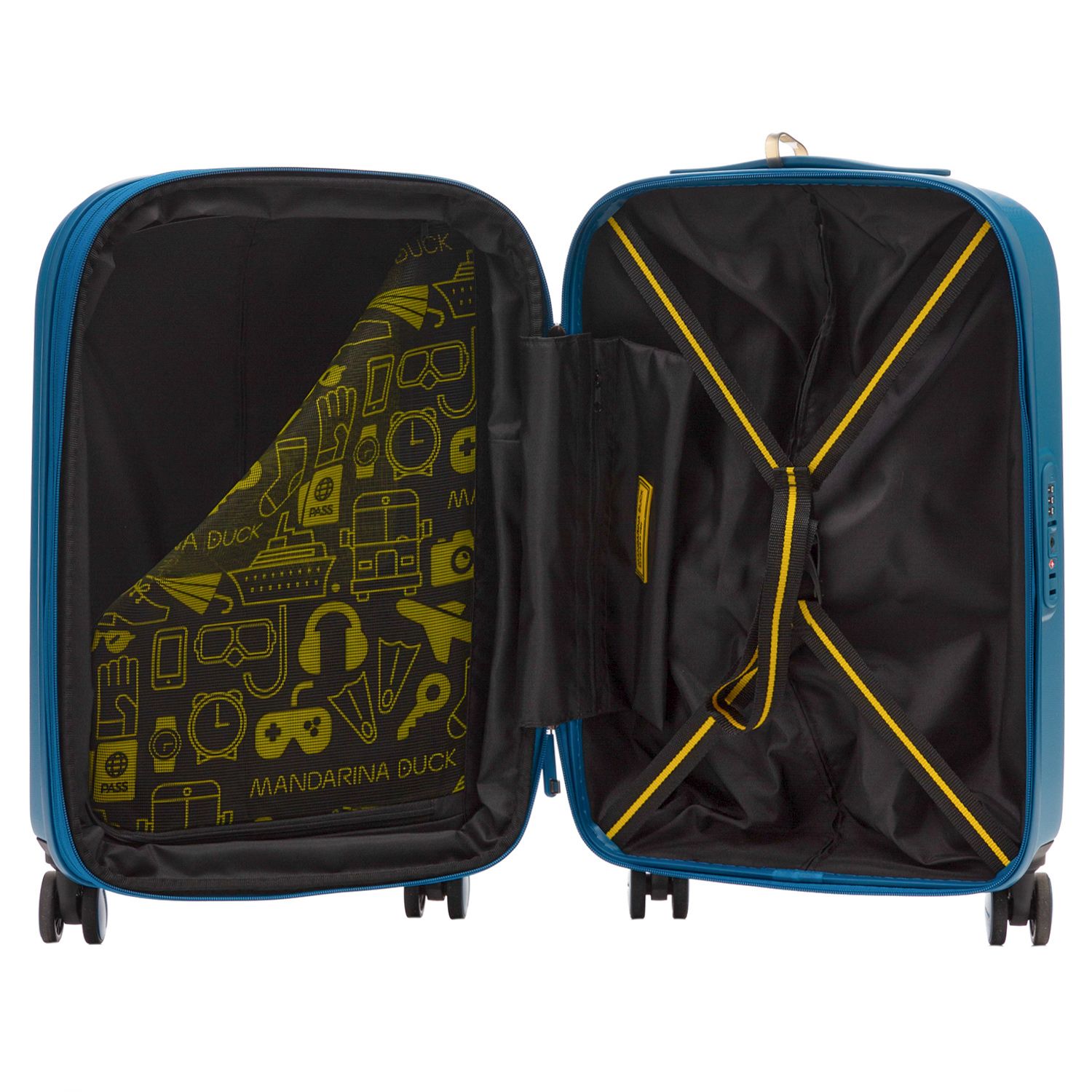 SZV34-22P Чемодан SZV34 Expandable Small Trolley Mandarina Duck Logoduck+  - Вид №2