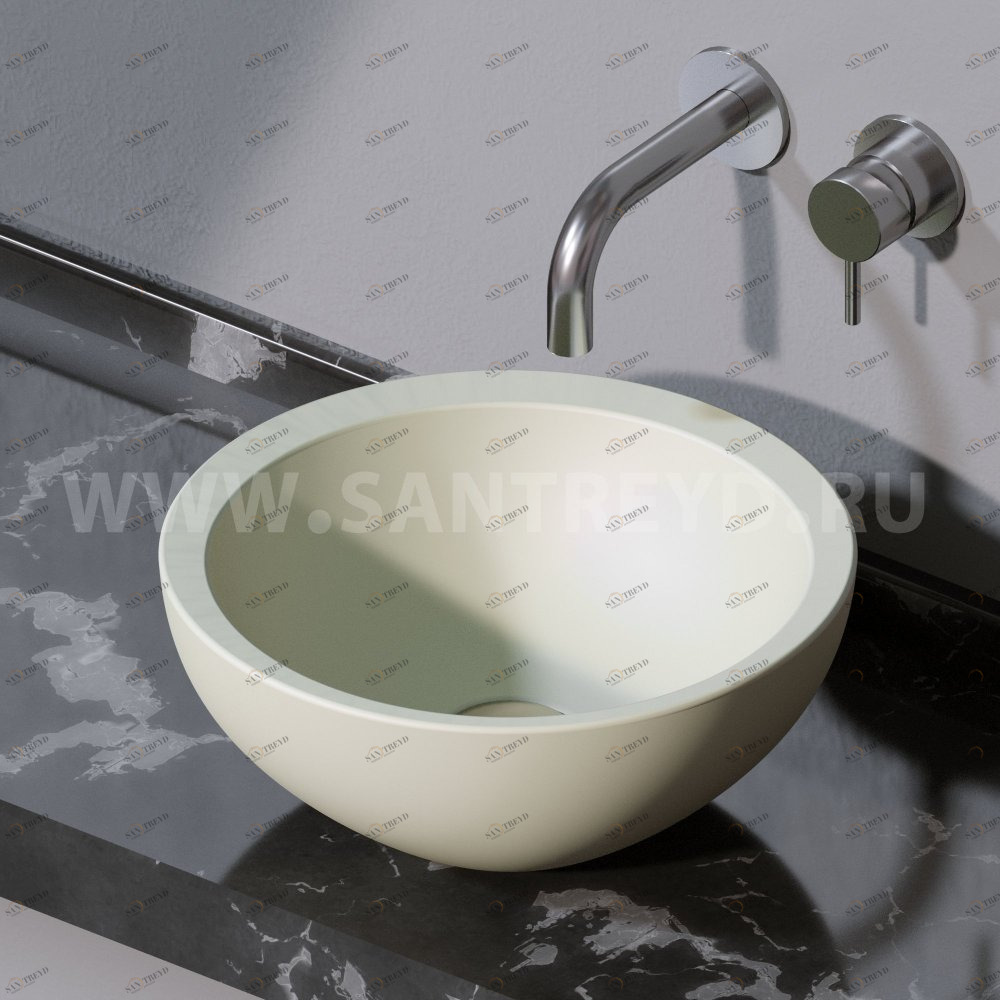 L223130 Накладная раковина на столешницу  круглая A. e T. Italia SPOT AeT ITALIA