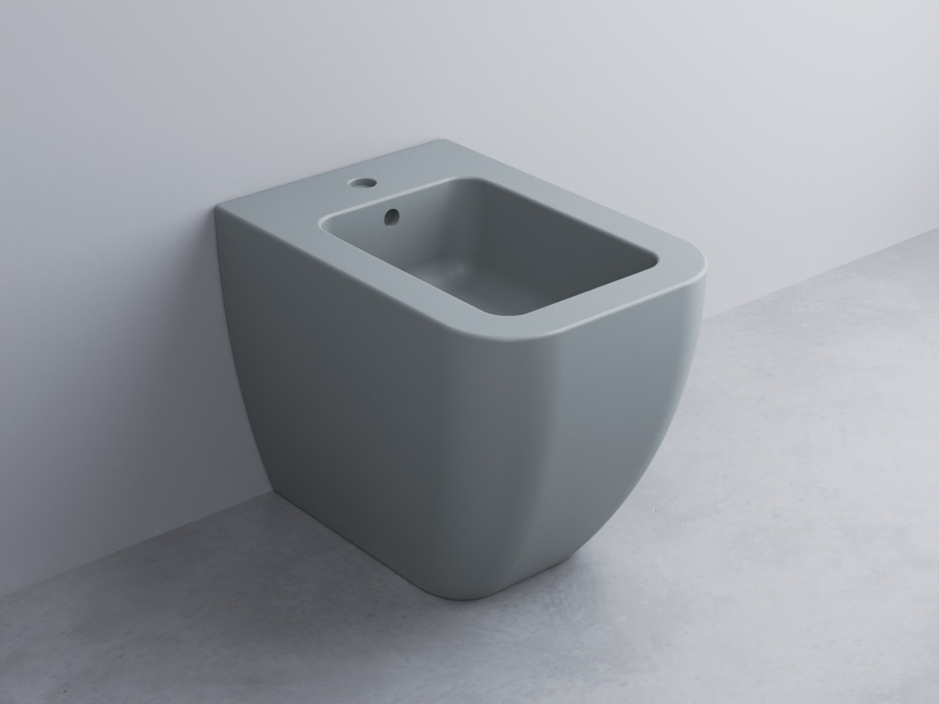 SHCOBI-BR Биде напольное с одним отверстием под смесителем cielo Shui Comfort Ceramica Cielo