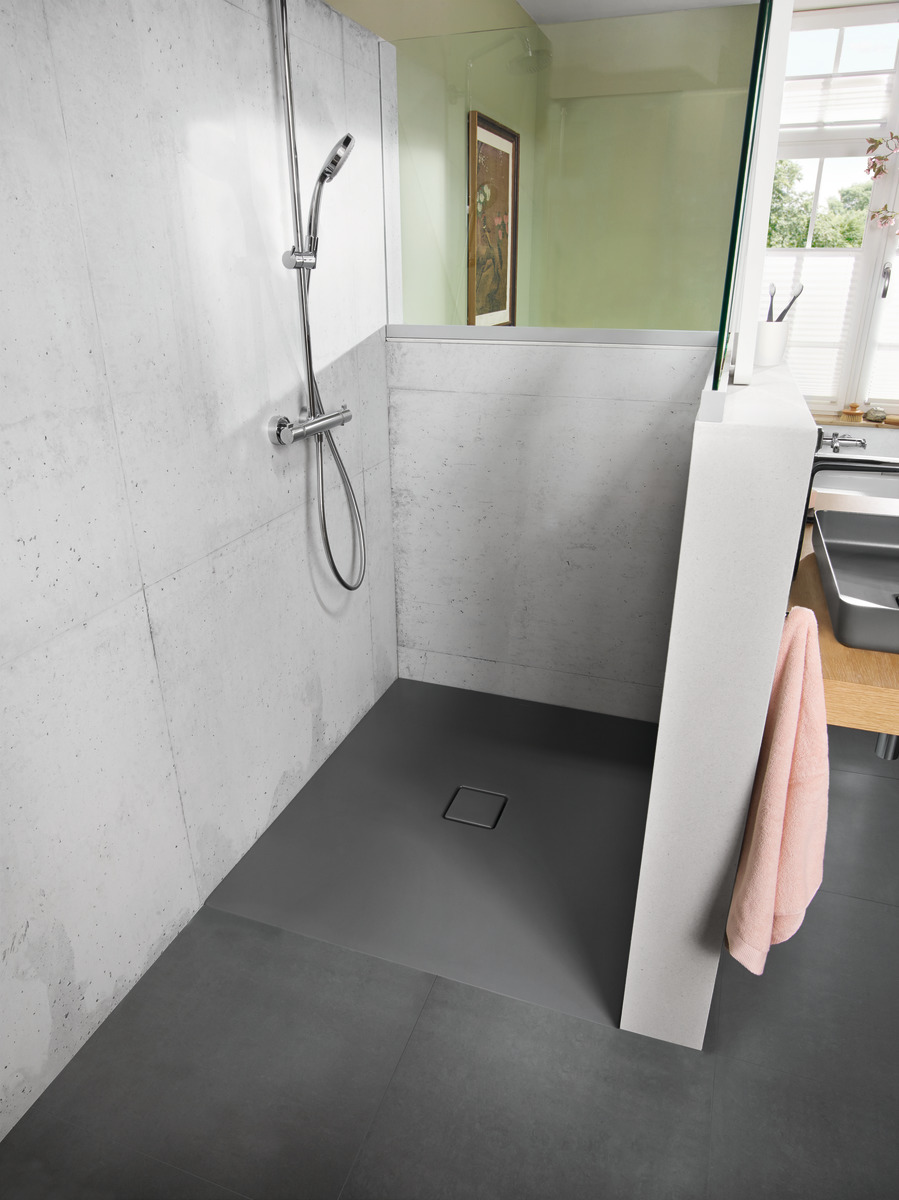 Душевой поддон KALDEWEI Сталь эмалированная 866-2 448 теплый серый 60 866-2448 - Вид №7