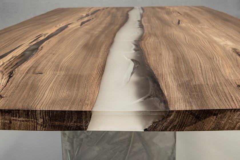 Tabula Прямоугольный стол из ископаемого вяза Tabula rarità sun-id-1431239 - Вид №2