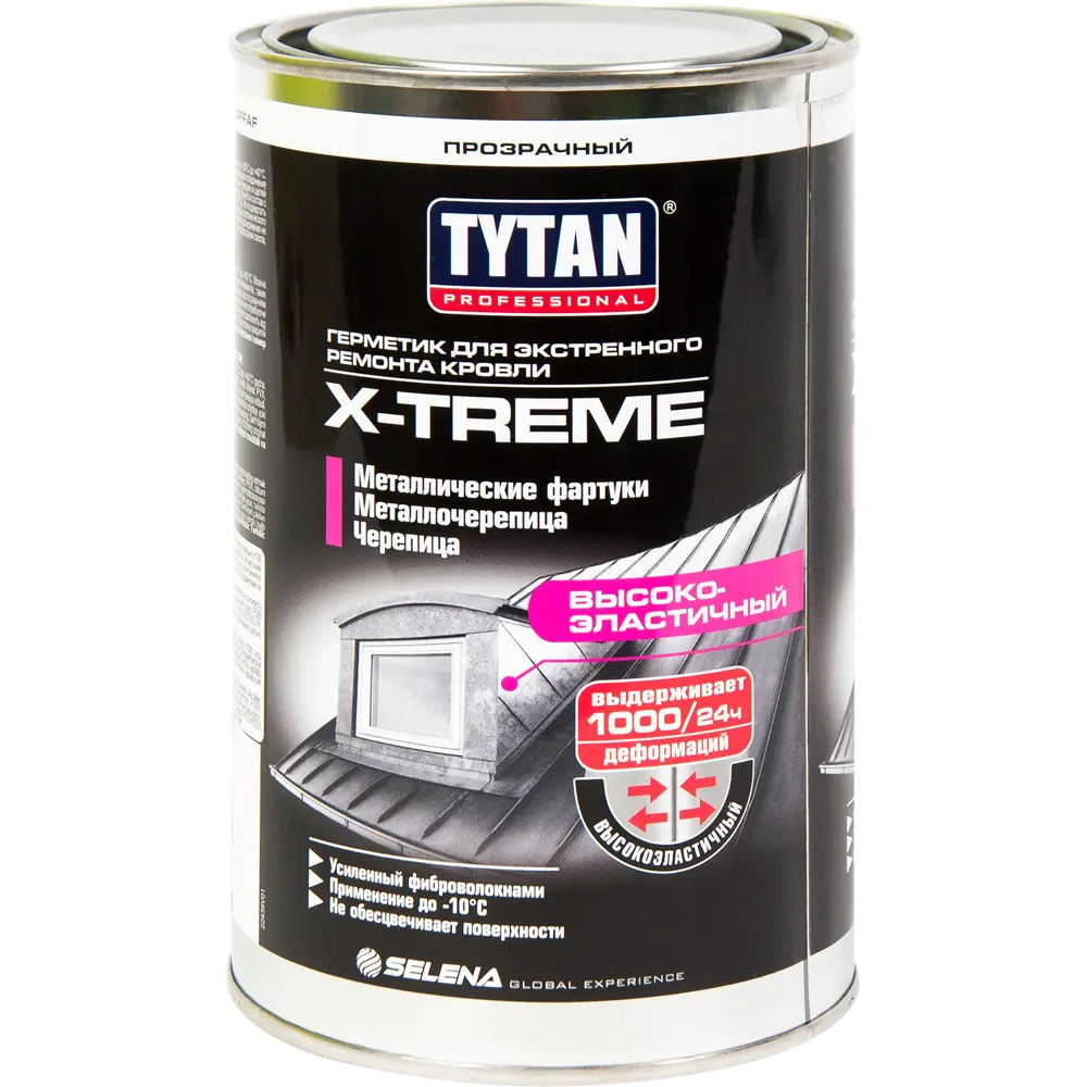 Герметик для кровли бесцветный Tytan, 1 кг STLM-2193340