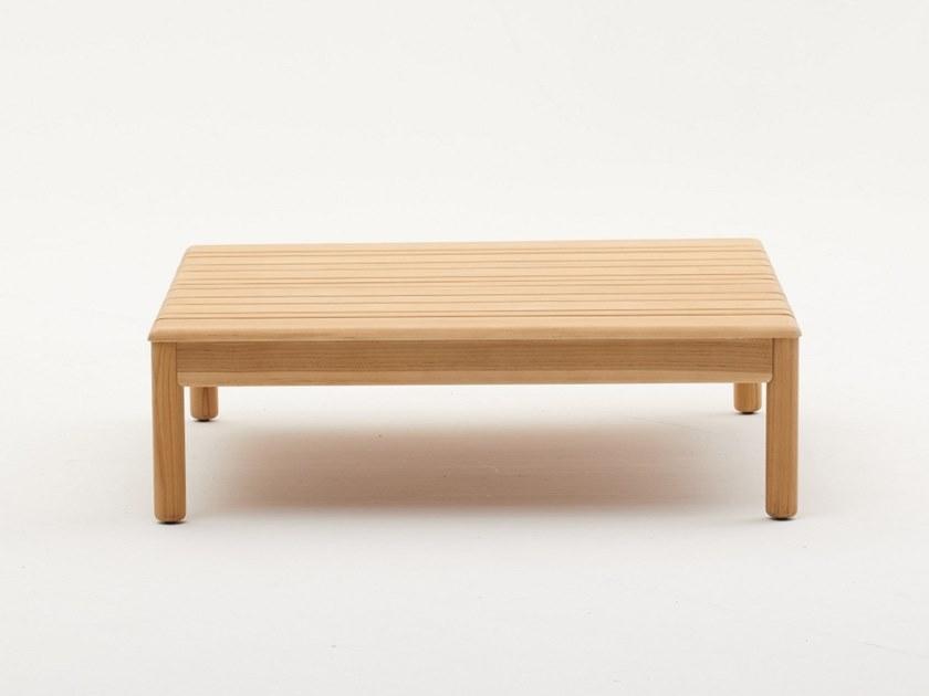 Varaschin Квадратный садовый столик из тика Bali 228t - Вид №1