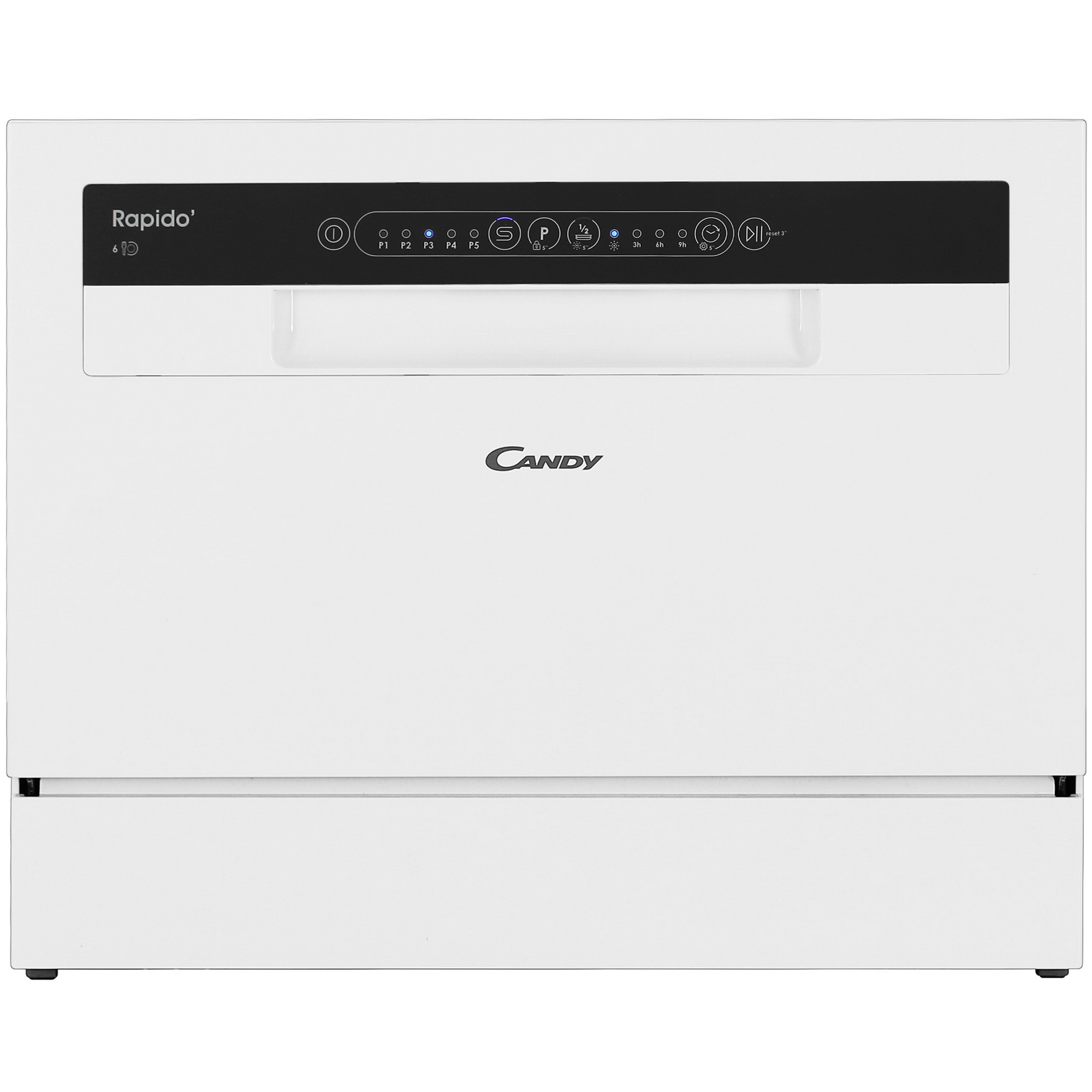 9112539 Посудомоечная машина Candy CP 6F51LW-08 белый STDN-0012625 - Вид №1
