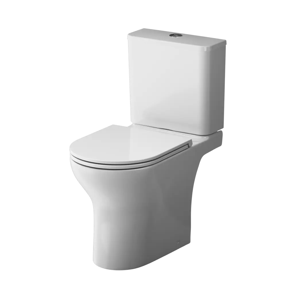 AM.PM Fresh 2.0 Tornado - безободковый унитаз-компакт с двойным смывом 89369234 STLM-1575295