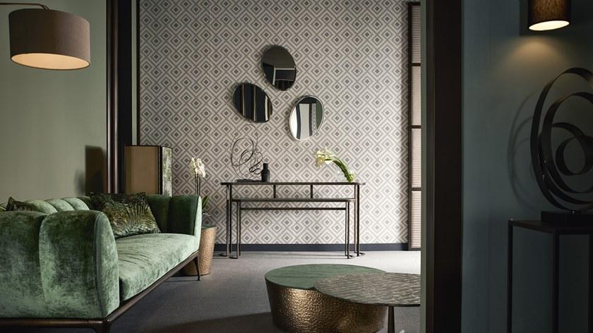 Cantori Зеркало настенное овальное в железной раме sun-id-1492135 - Вид №1