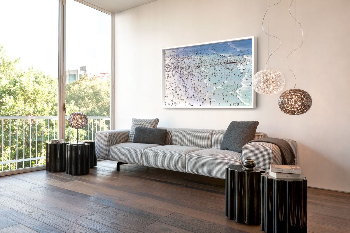 Светодиодная настольная лампа из инженерного пластика Kartell Planet ARCH-00065305