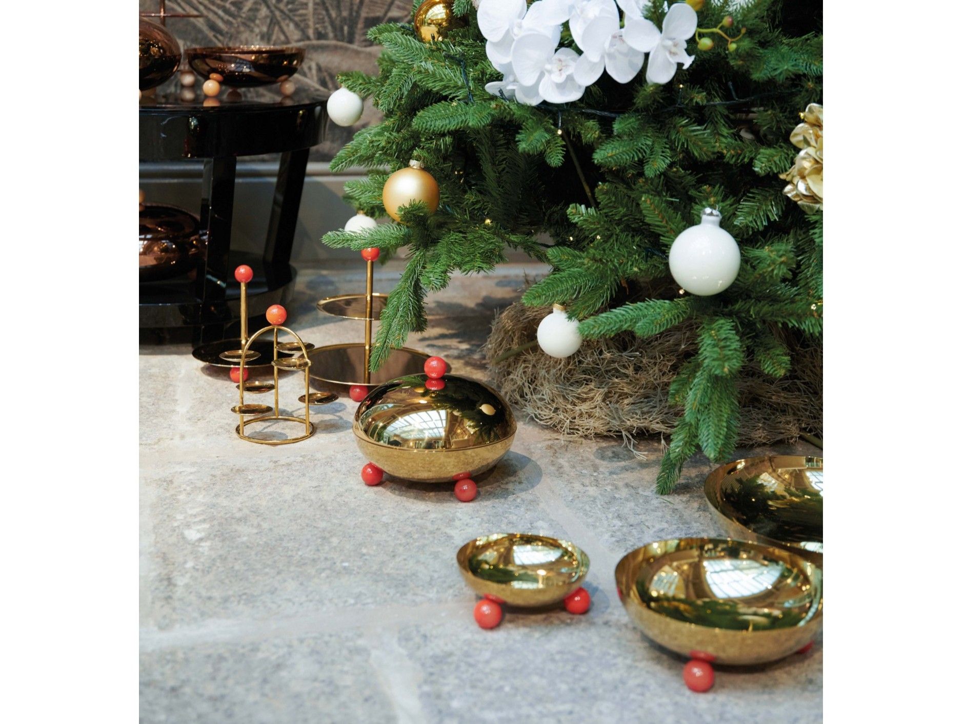 Чаша / центральная часть из нержавеющей стали Sambonet Penelope ARCH-00073389 - Вид №4