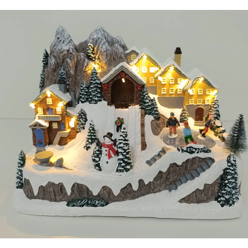 Рождественская деревня KREAFORTA Деревня в горах STLM-2072013