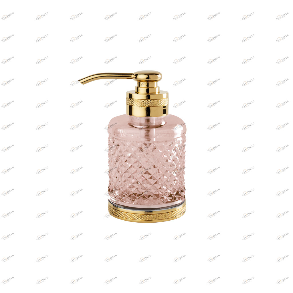 FS08C-630 FS08C-630 Дозатор мыла, малый размер «РАЗМЕР ДИАМА КРИСТАЛЛ Cristal & Bronze CRISTAL TAILLE “DIAMANT” CISELÉ 