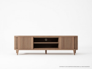 507_973 Медиа-шкаф с 2 дверцами и съемной полкой Karpenter Koppar