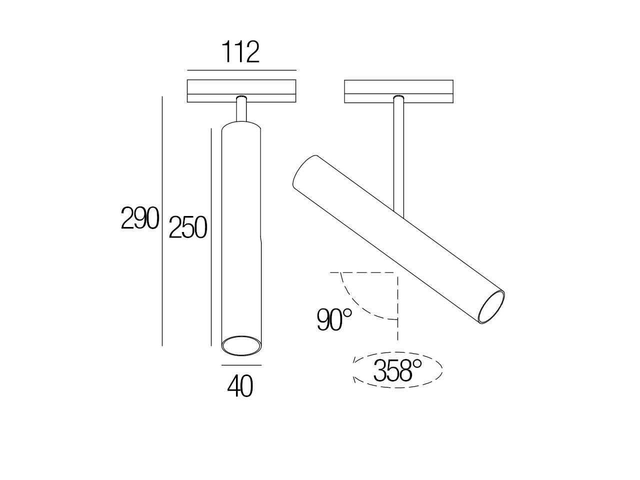 Регулируемый светодиодный прожектор Flexalighting JOS T10 ARCH-00041310 - Вид №2