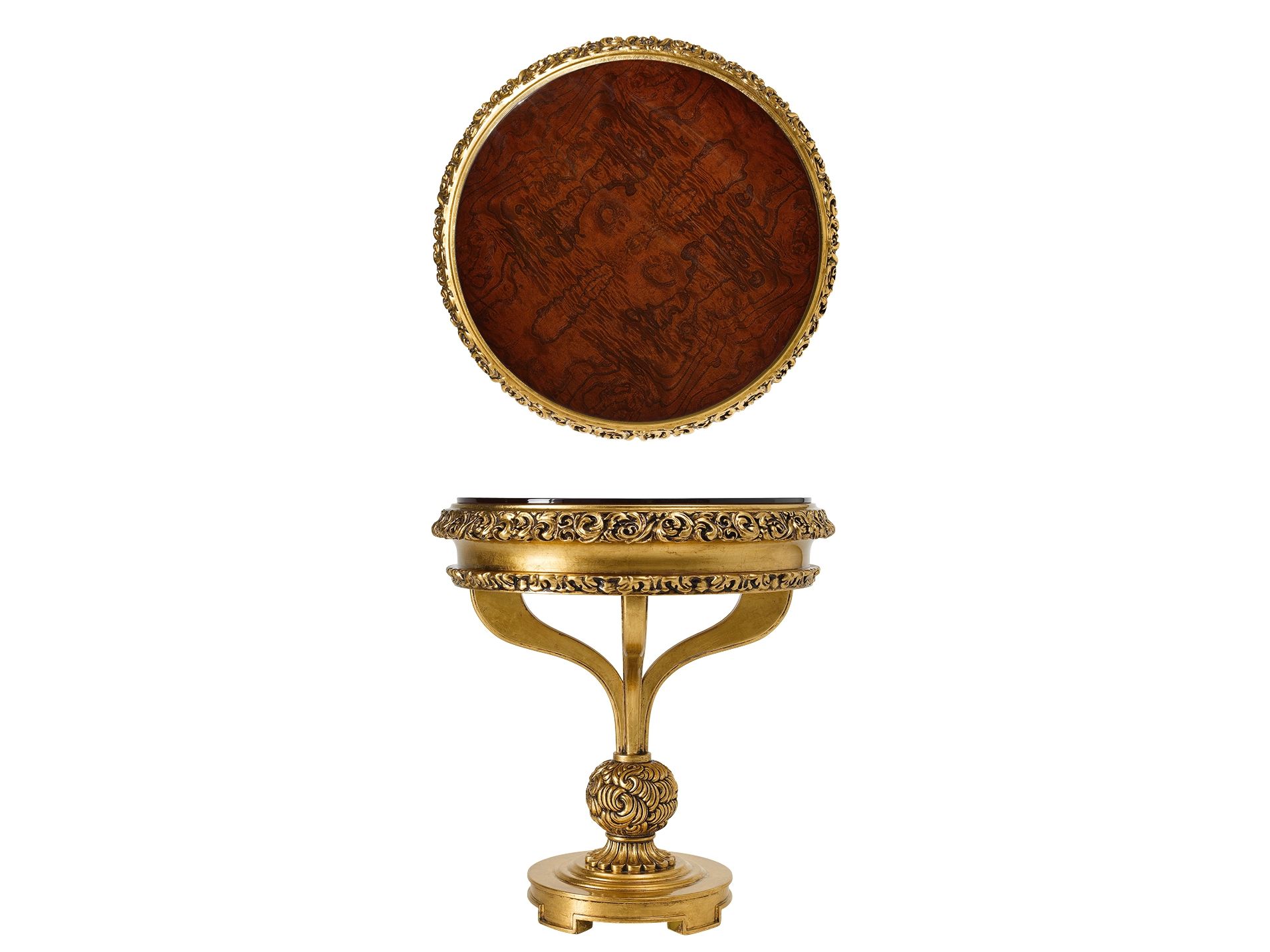 Высокий круглый журнальный столик A.R. Arredamenti Grand Royal ARCH-00152624