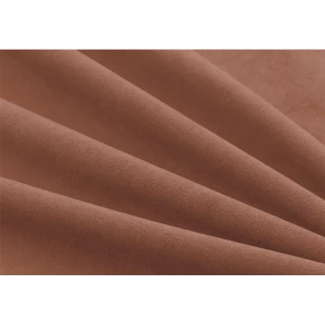 Ткань декоративная Lamb нубук коричневая 140 см 83613508