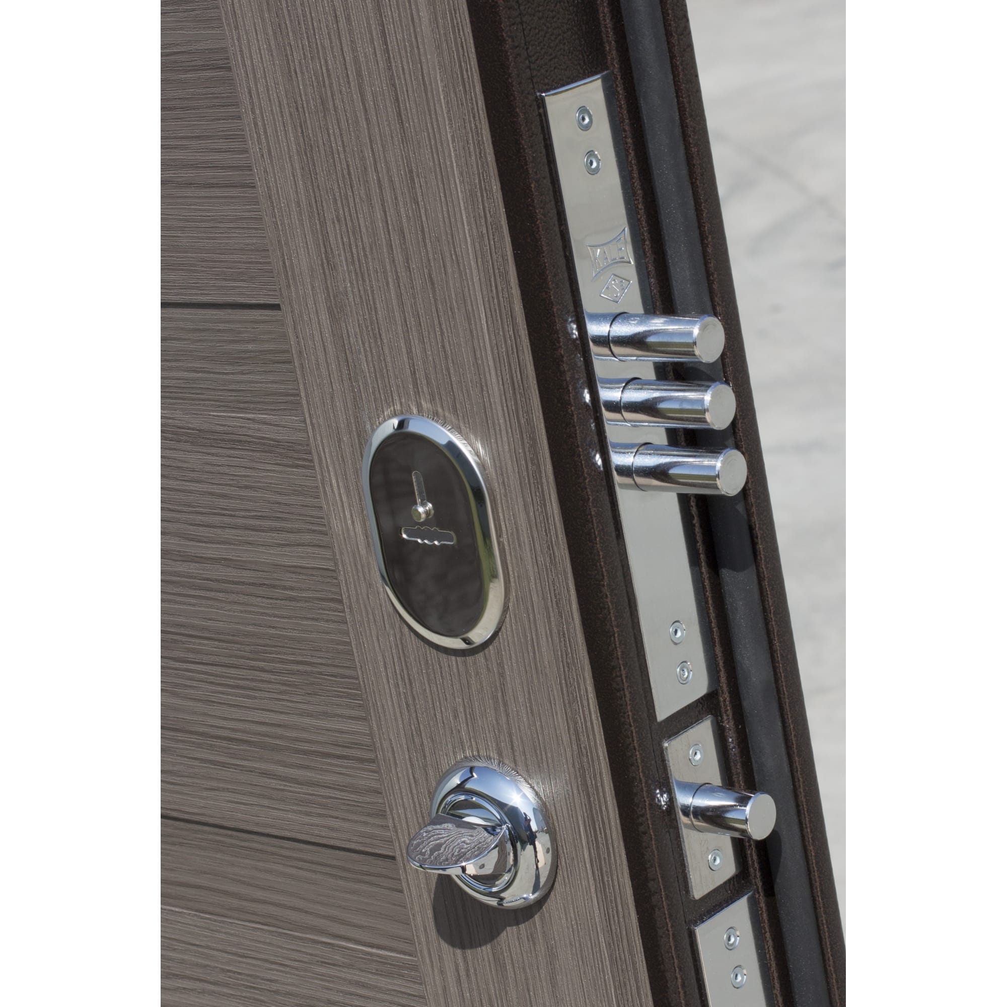 82120555 Дверь входная металлическая Ницца, 960 мм, левая, цвет грей царга Santreyd  - Вид №2