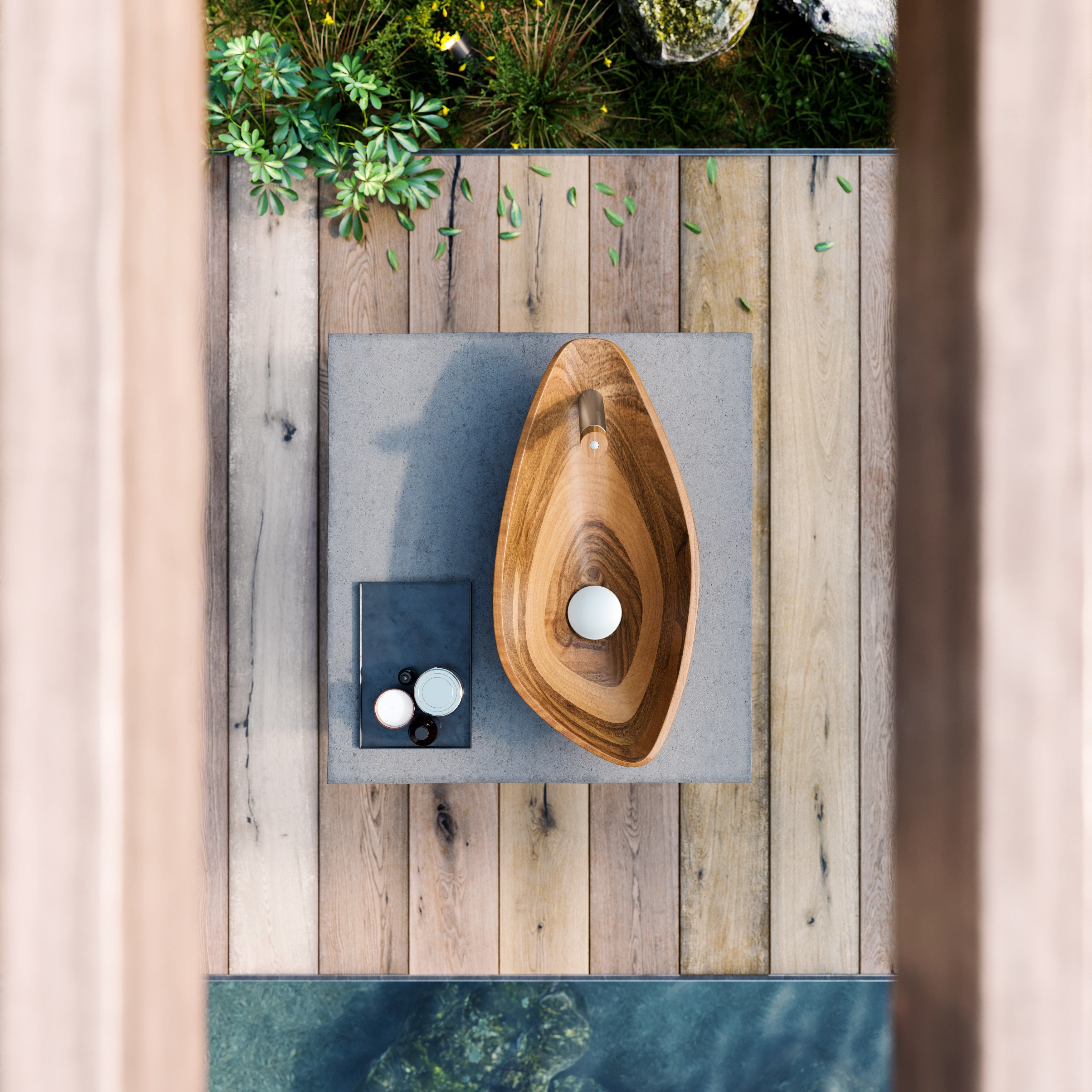 Раковина из грецкого ореха CARIMALI Scull ARCH-00071014 - Вид №1