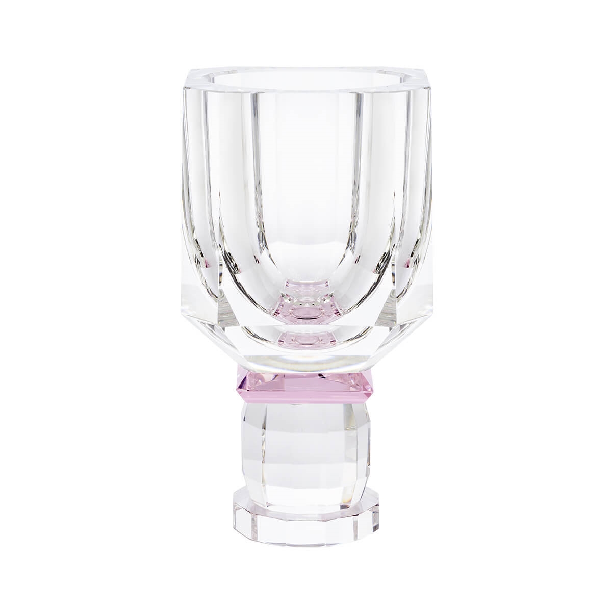 201045-C9 ABHIKA ВАЗА CRISSY CLEAR/PINK 