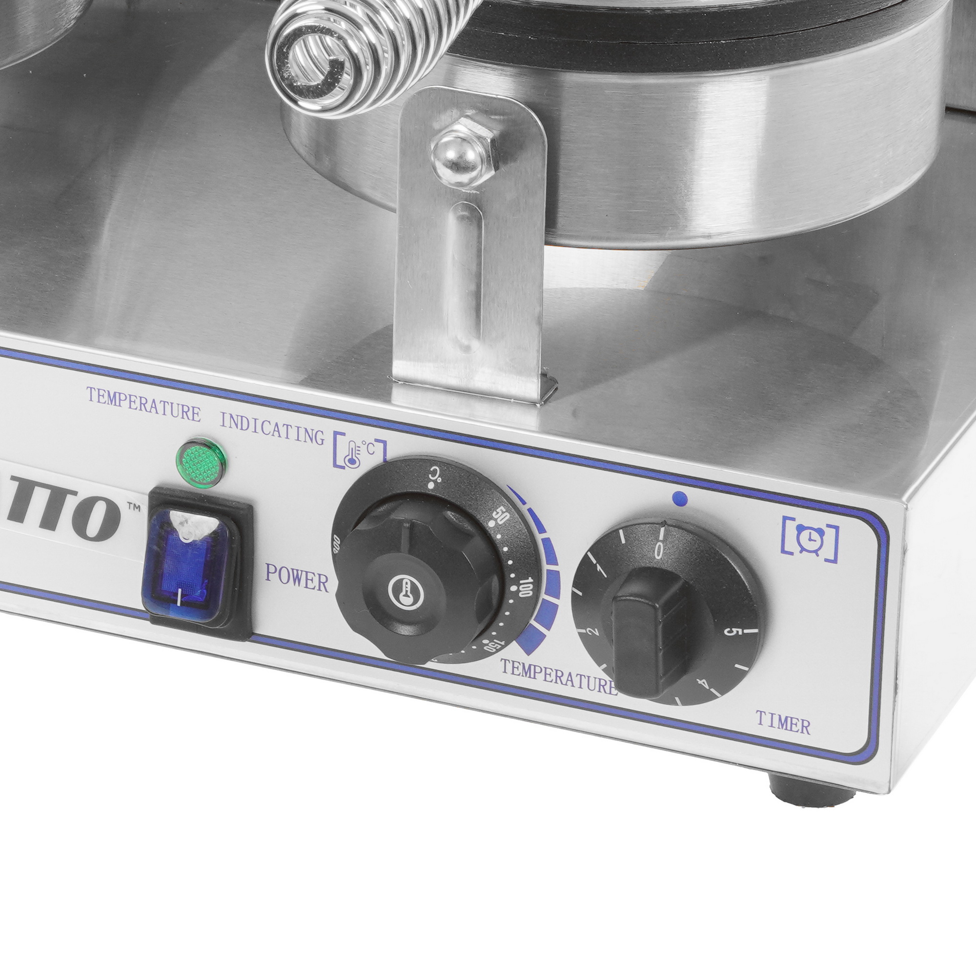 9985865 Вафельница Viatto HWB-2 серебристый STDN-0149399 - Вид №4