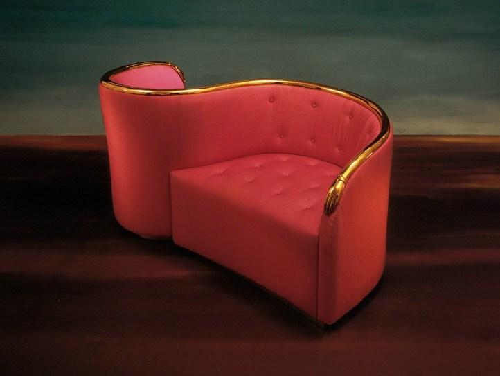 BD Barcelona Design Изогнутый диван из ткани sun-id-1496602 - Вид №2