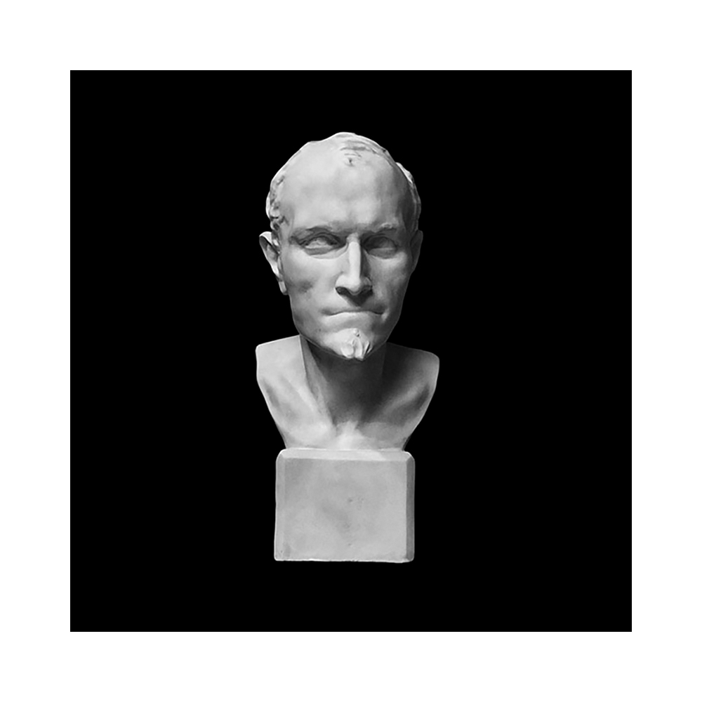 10-168 Бюст Мефистофеля Антокольского гипс 17х23х33,5 см Santreyd 