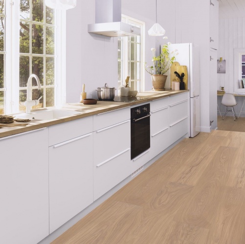 Инженерная доска Boen Chaletino Nature White Дуб Натур (Гладкая) 2750х300 мм EICY3MFD - Вид №2