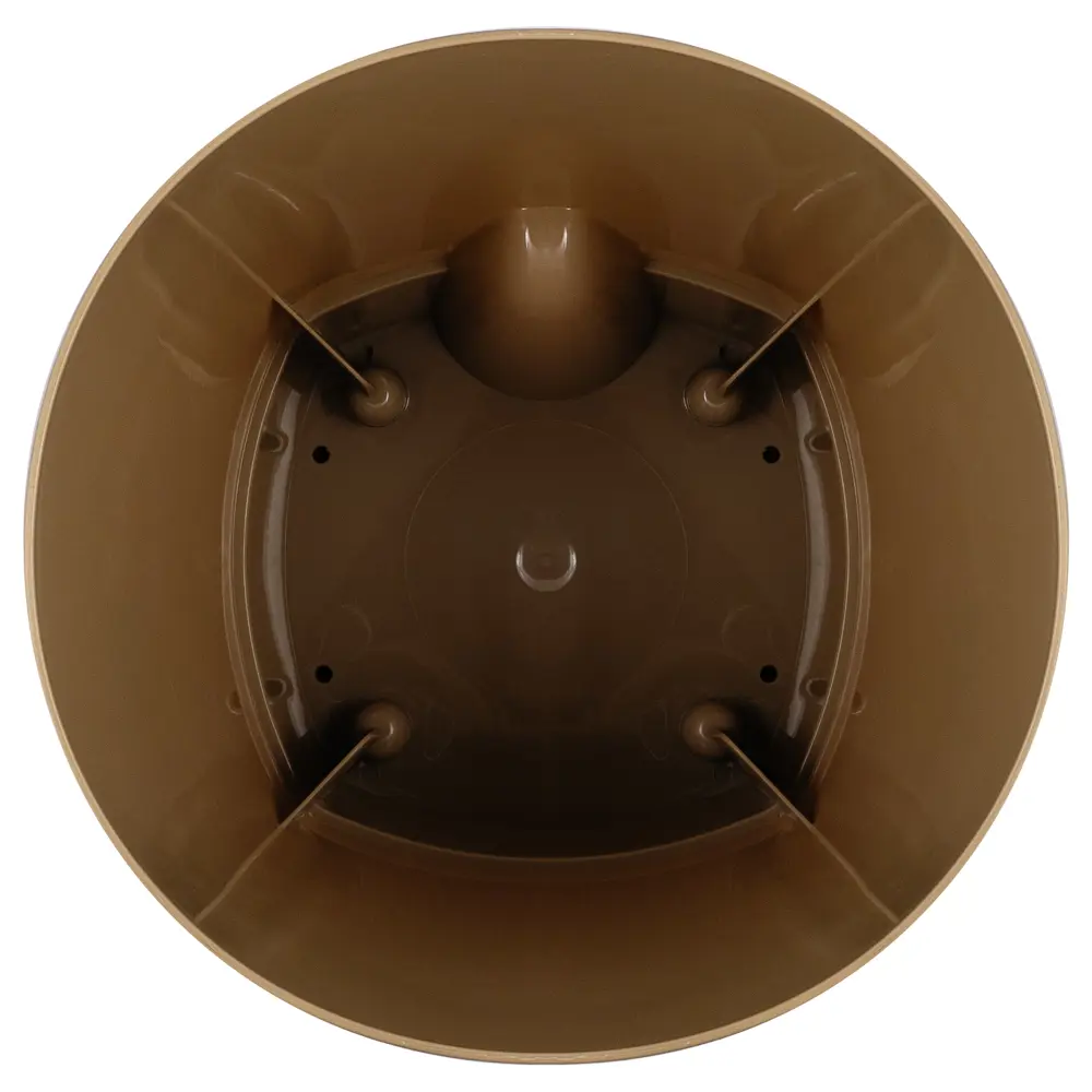 Горшок для цветов INGREEN Wood 1.35 л - коричневый 89416377 STLM-1576430 - Вид №2