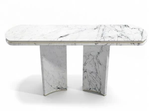 Capital Collection Прямоугольная консоль из мрамора Ercole