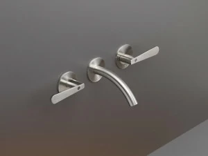 Ceadesign Смеситель для умывальника настенный из нержавеющей стали с 3 отверстиями Lutezia Ltz 01
