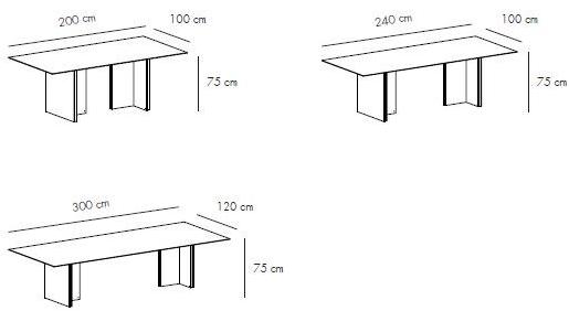Punt Прямоугольный обеденный стол из дуба Stockholm sun-id-1491196 - Вид №2