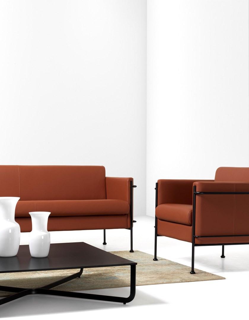 Diemme Кожаное кресло с подлокотниками Jazz sun-id-1381625 - Вид №5