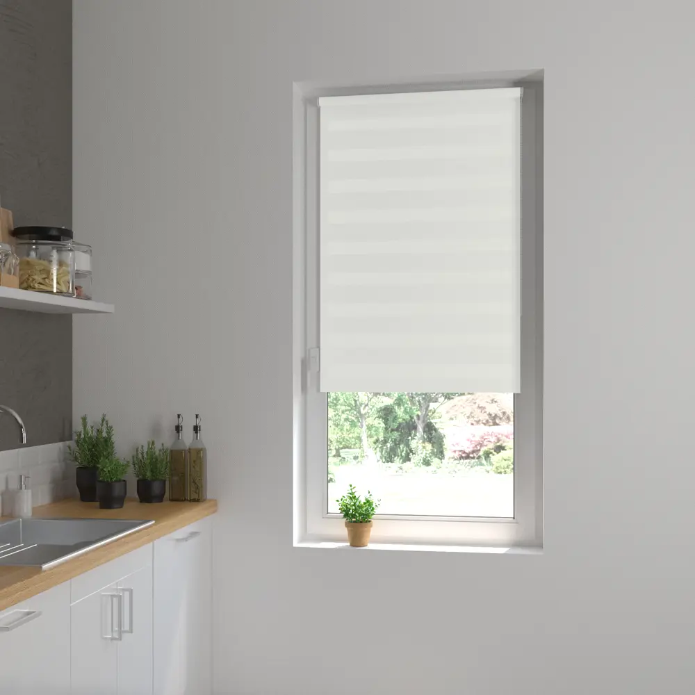 Штора рулонная день-ночь Inspire Peter 80x160 см белая White 0 82691081 STLM-2052698 - Вид №11
