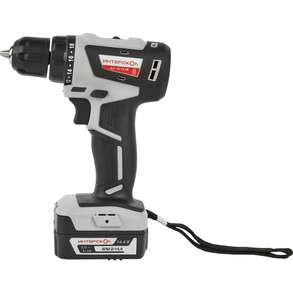 Интерскол ДА-10/14.4В МиниМАКС - компактный аккумуляторный шуруповерт 84529406 STLM-0051279 - Вид №1