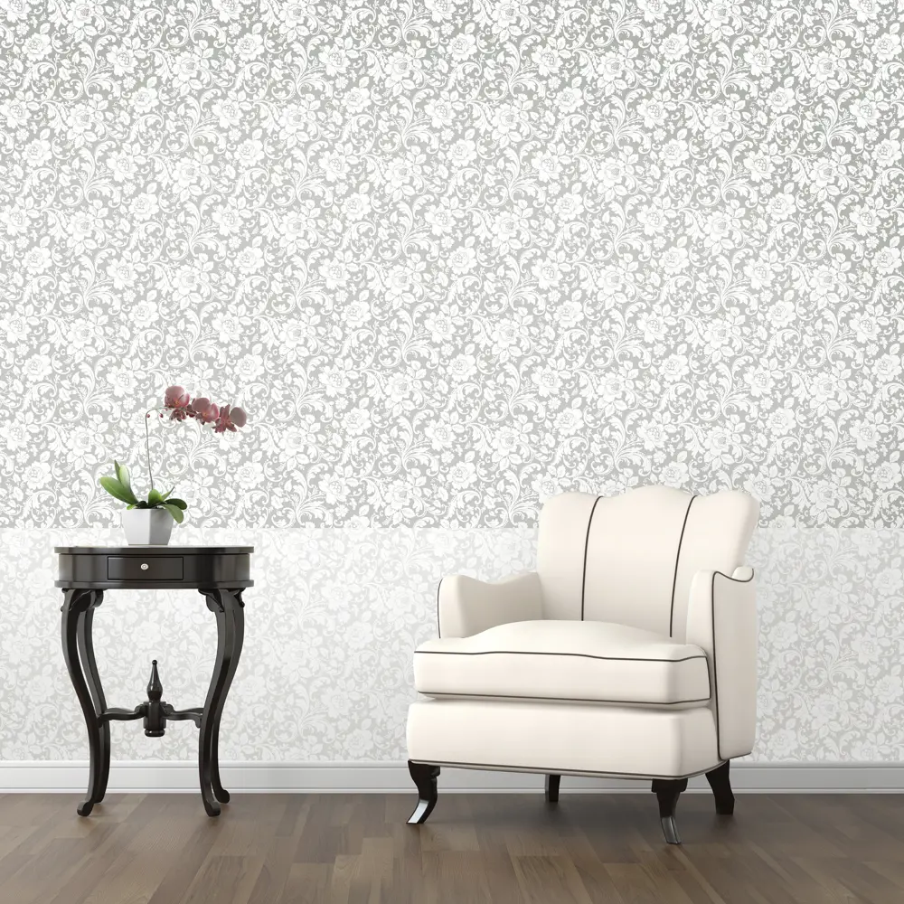 Обои виниловые Elysium Вальс серые 0.53 м 19213 STLM-2151664 - Вид №3