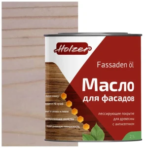 90407664 Масло для фасадов HOLZER MFASAD25SirenevayaVual цвет сиреневый туман 2.5 л STLM-0854404