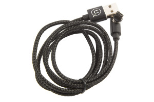 18074851 Магнитный дата-кабель US-SJ446 U54 USB – Micro USB, 2A (1 м), нейлоновая оплетка, черный УТ000024914 USAMS