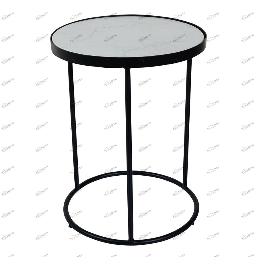 Стол D'appoint, черно-белый Zago CREEKBDC02