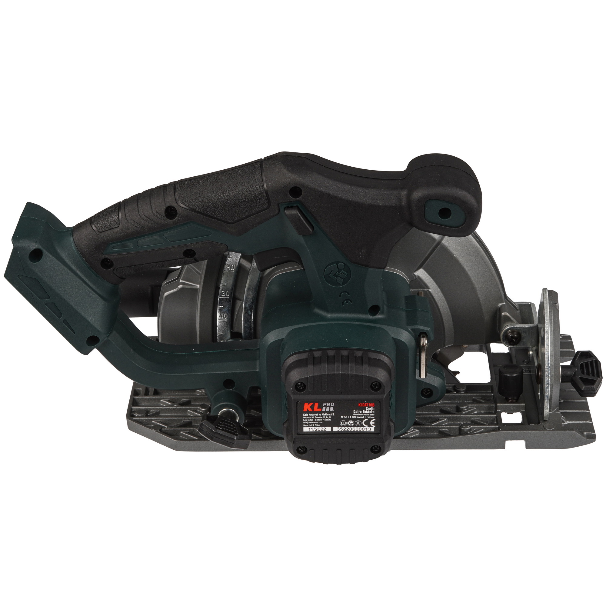 Пила дисковая KLPRO KLDAT18B-00 9150413 STDN-0089762 - Вид №3