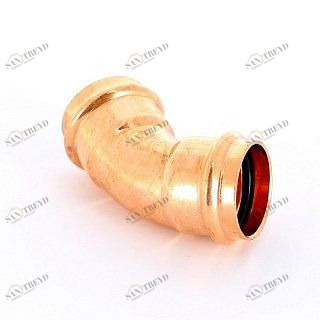 Угол 45° пресс 35 медный IBP P504103500000