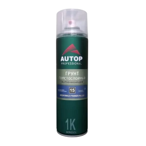90357163 Грунтовка аэрозольная AUTOP PROFESSIONAL ATP-A07286 цвет серый 0.65 мл STLM-1345756