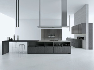 Встроенная кухня с островом