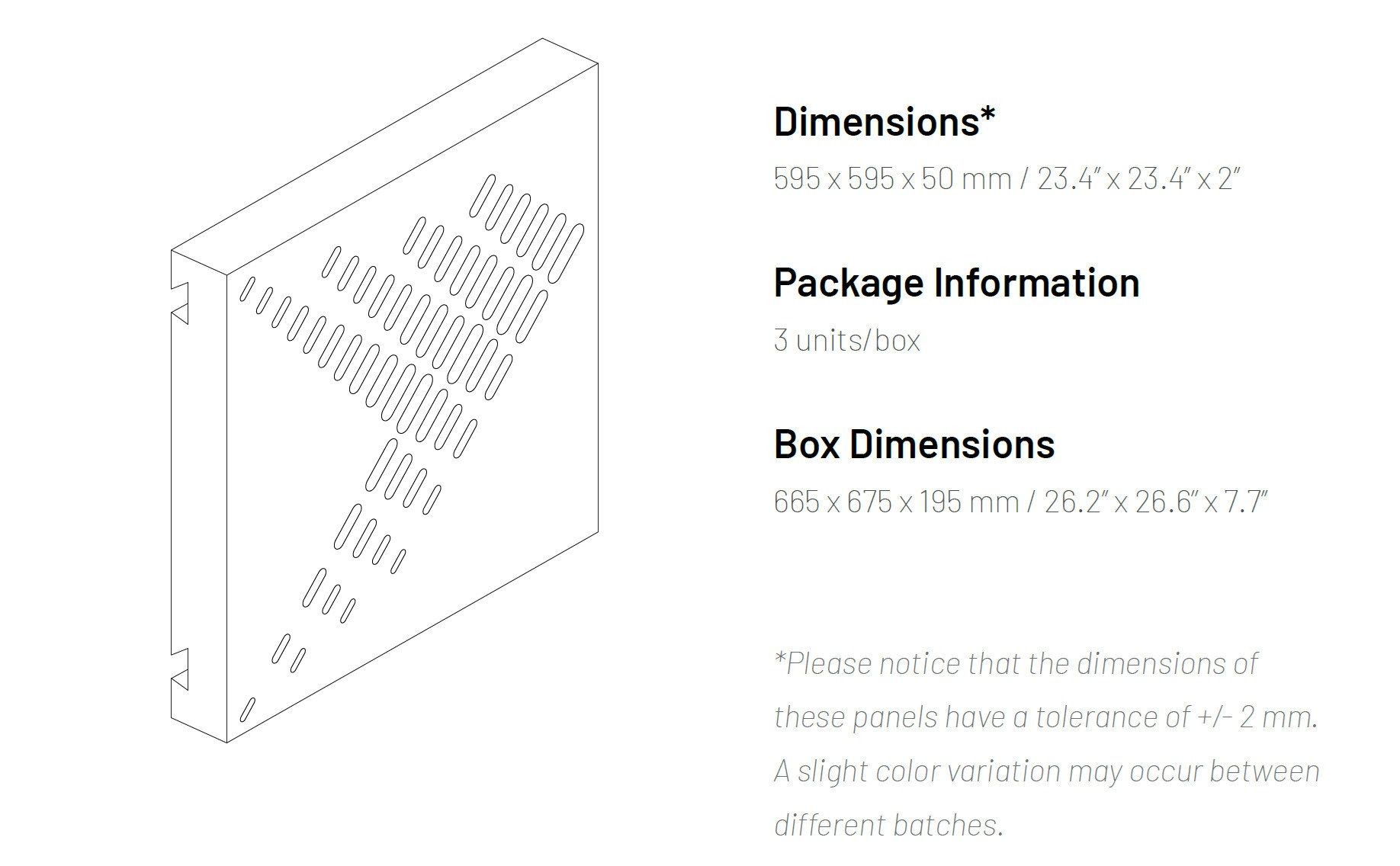 Акустическая панель Vicoustic VicPattern Ultra ARCH-00150387 - Вид №3