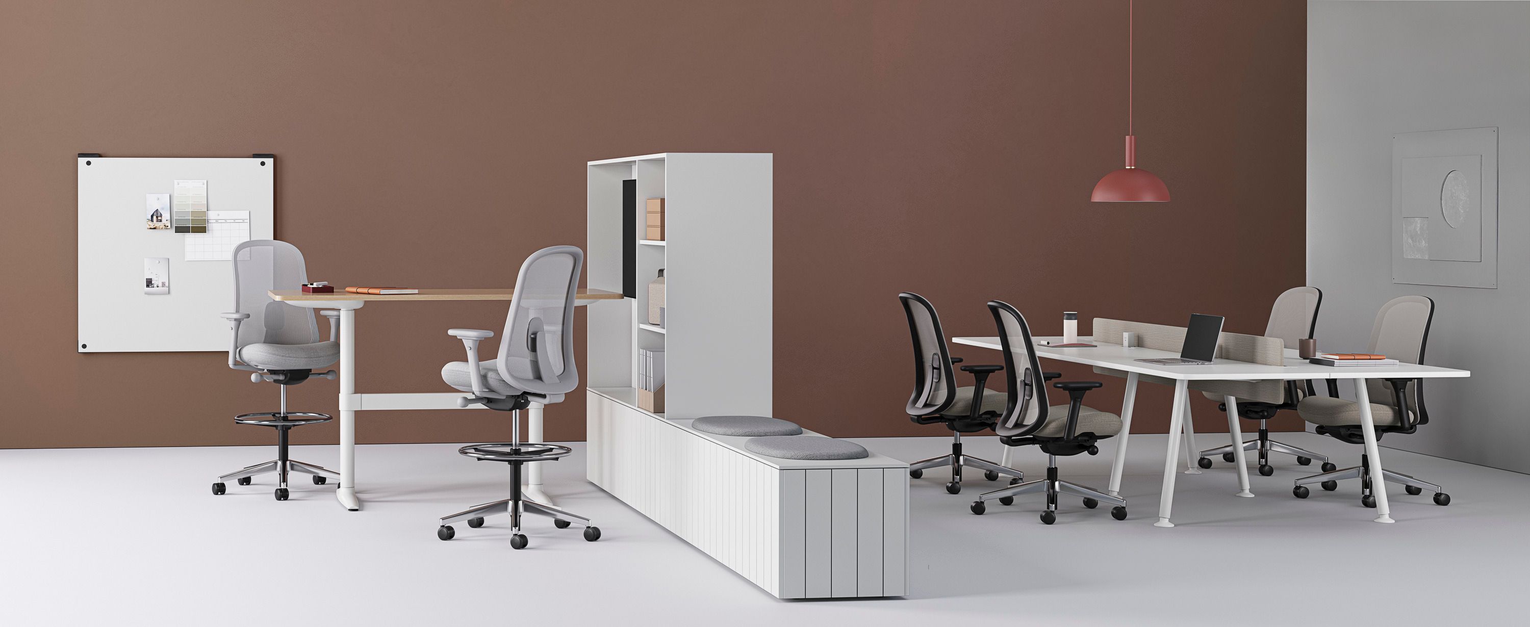 Эргономичный поворотный офисный стул с колесами Herman Miller белье ARCH-00043205 - Вид №5