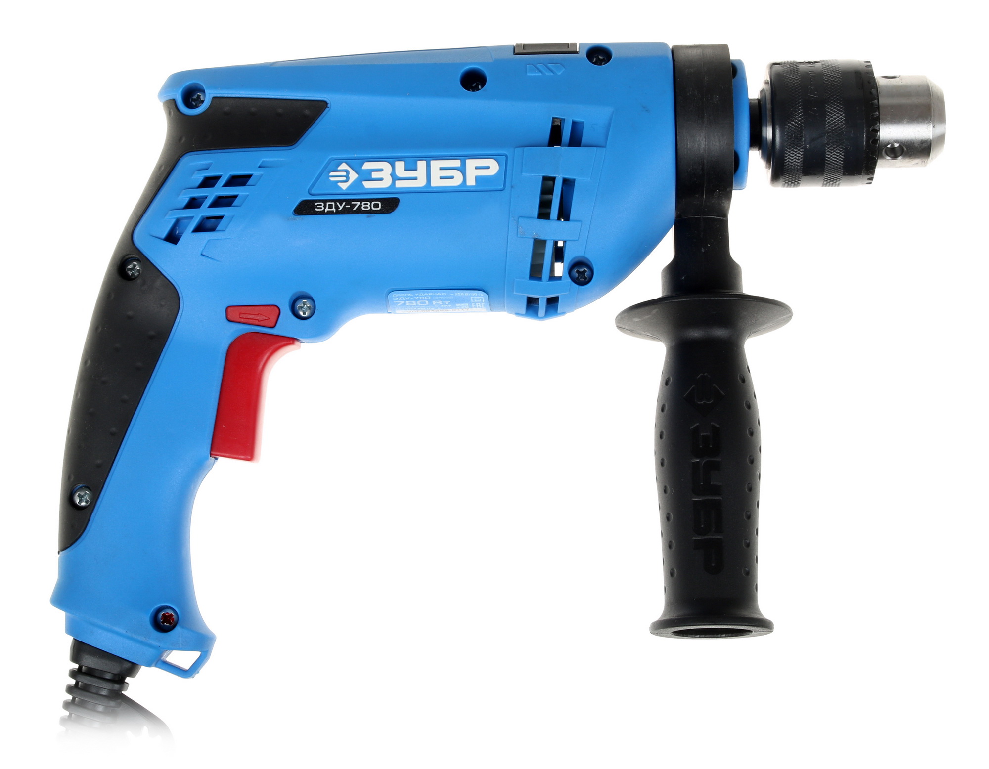 Дрель  Зубр ЗДУ-780 ЭРКМ2 1230199 STDN-0045769 - Вид №1