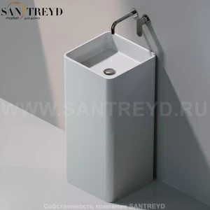 MW40P9016 Напольная раковина стоящая квадратная Ceramica Flaminia Mono