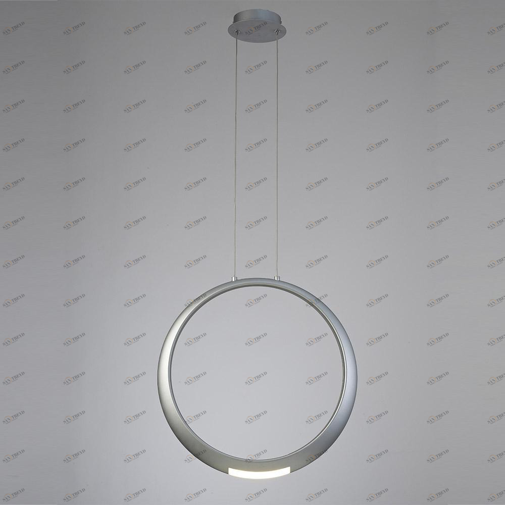 Подвесной светодиодный светильник Mantra Ring 6172 MANTRA ДИЗАЙНЕРСКИЕ, RING 200433 Серебро 