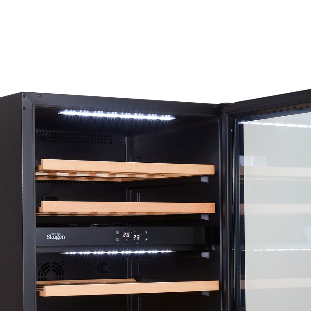 9173356 Винный шкаф Temptech SKX60DBT черный STDN-0061807 - Вид №3