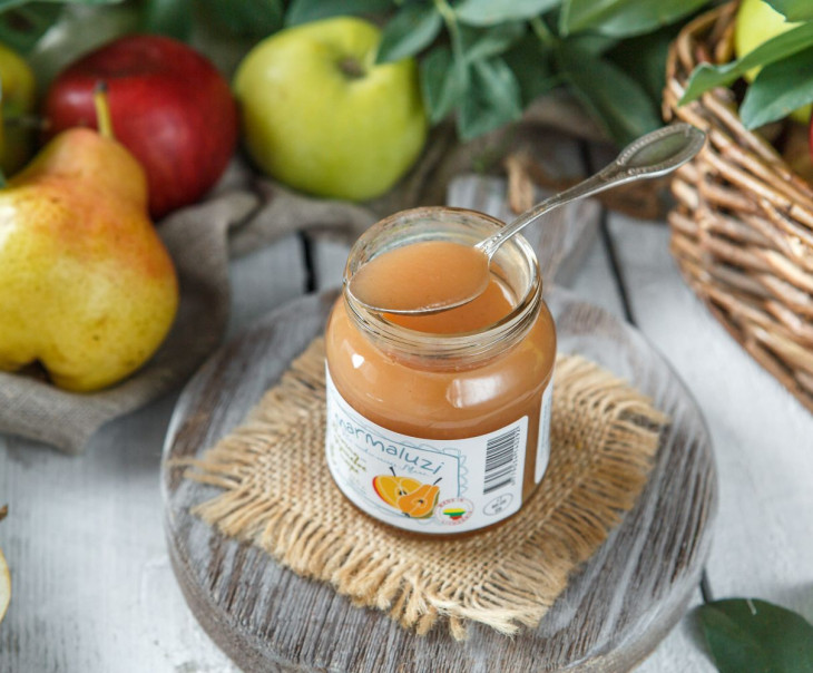 5172 Яблочно-грушевое пюре с 5-ти месяцев Вкусляндия  - Вид №2