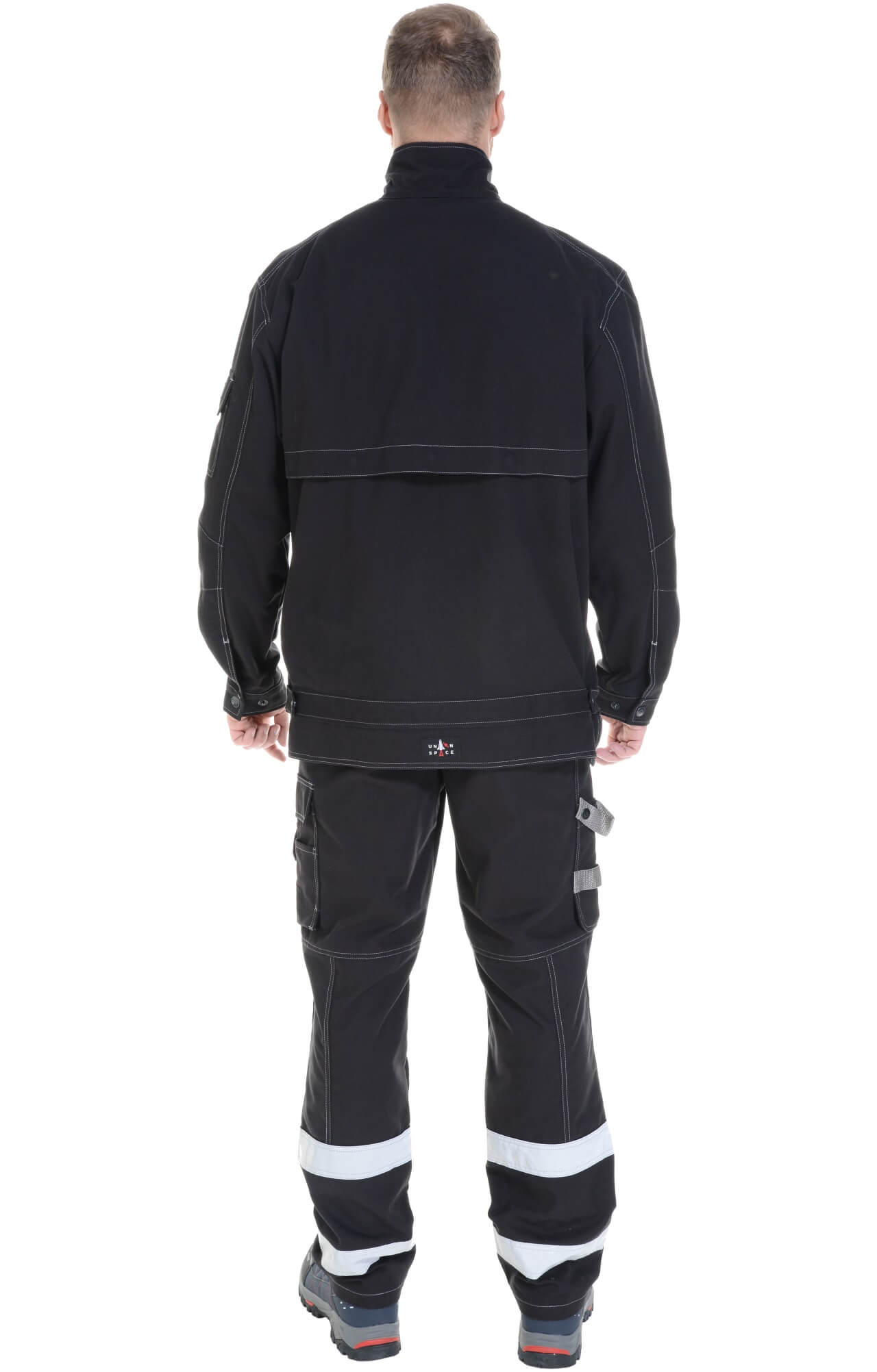 62596 Куртка  черная Union Space  Летняя спецодежда  размер 60-62/182-188  - Вид №10