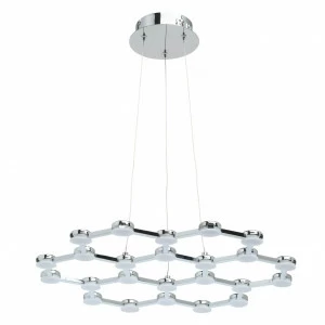 Подвесной светодиодный светильник De Markt Ракурс 8 631014201 DE MARKT ДИЗАЙНЕРСКИЕ, РАКУРС 8 200577 Белый