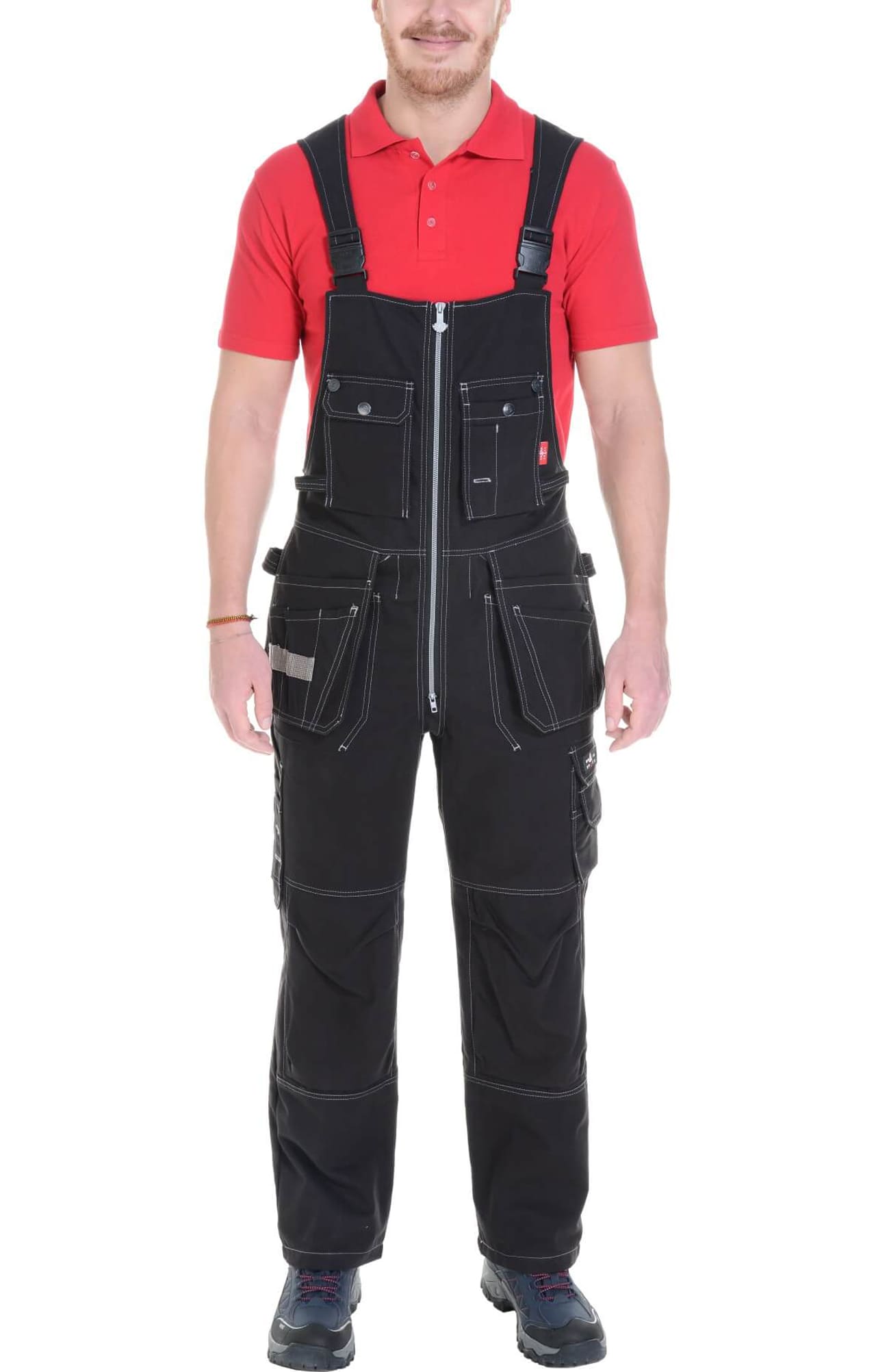 62314 Полукомбинезон  черный Union Space  Летняя спецодежда  размер 60-62/182-188  - Вид №4